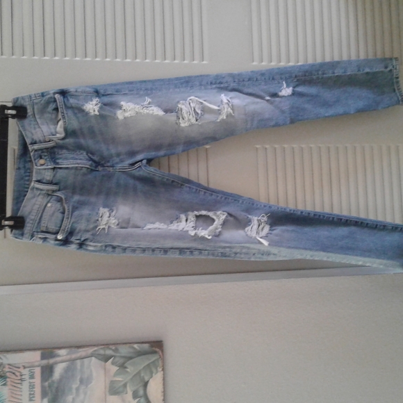 Mens Distressed Jeand - Picture 1 of 6